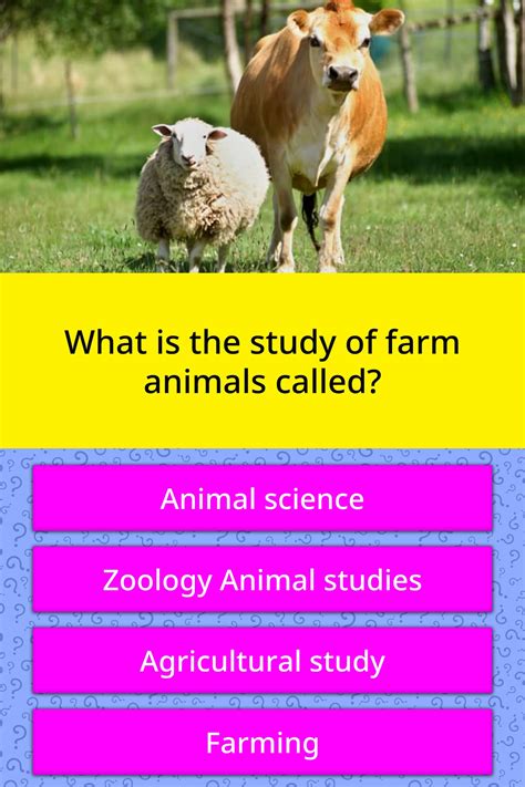 What Is The Study Of Farm Animals Called